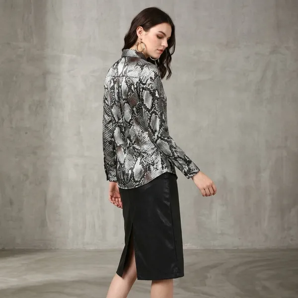 Black-Grey_Cotton_Premium_Animal_Print_Satin_Shirt_For_Women