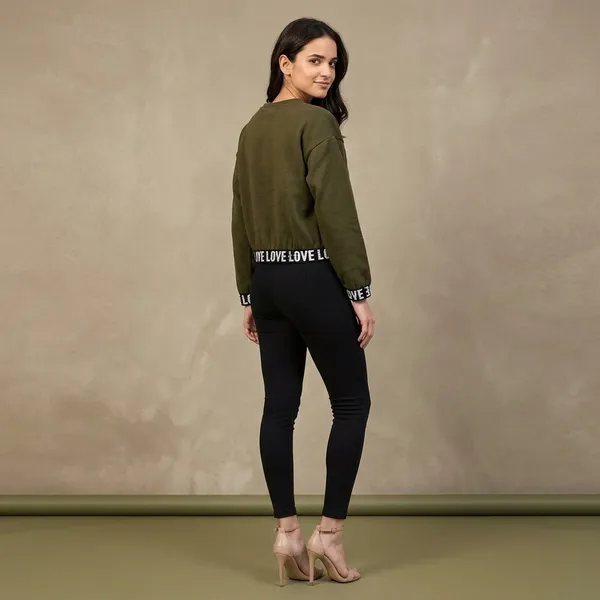 Olive_Cotton_Premium_Sweatshirt_For_Women