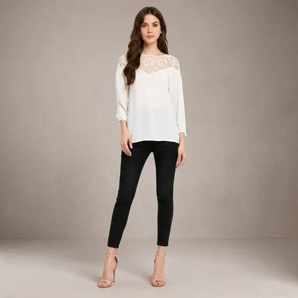 White_Cotton_Premium_Regular_Top_For_Women
