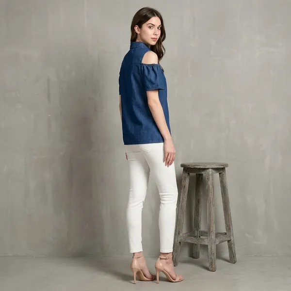 Blue_Cotton_Premium_Cold_Shoulder_Top_For_Women