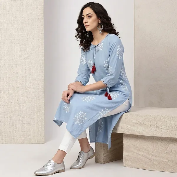 Multicolor_Cotton_Premium_Embroidered_Kurti_For_Women
