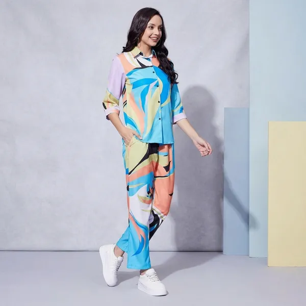 Multicolor_Cotton_Premium_Co-Ord_Set_For_Women