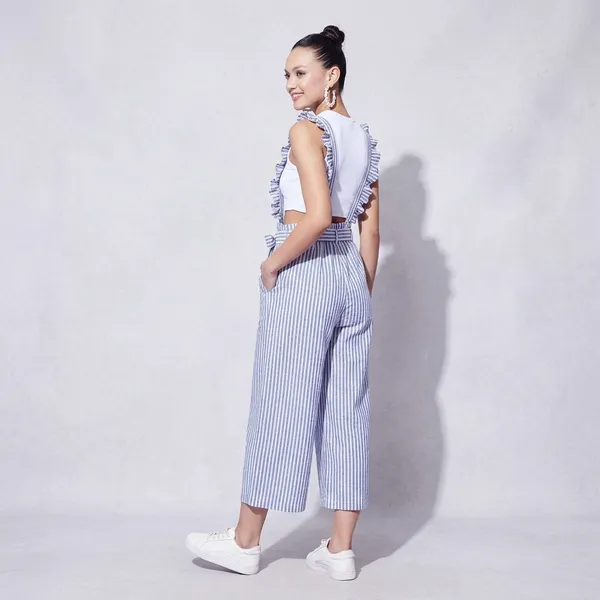 Lightblue_Cotton_Premium_Pinafore_Jumpsuit_For_Women