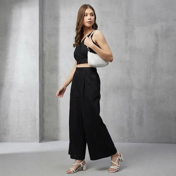 Black_Cotton_Premium_Crop_Top_And_Palazzo_Set_For_Women