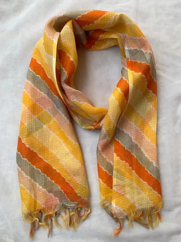 Multicolor_Poly_Kota_Checks_Fancy_Dupatta_For_Women