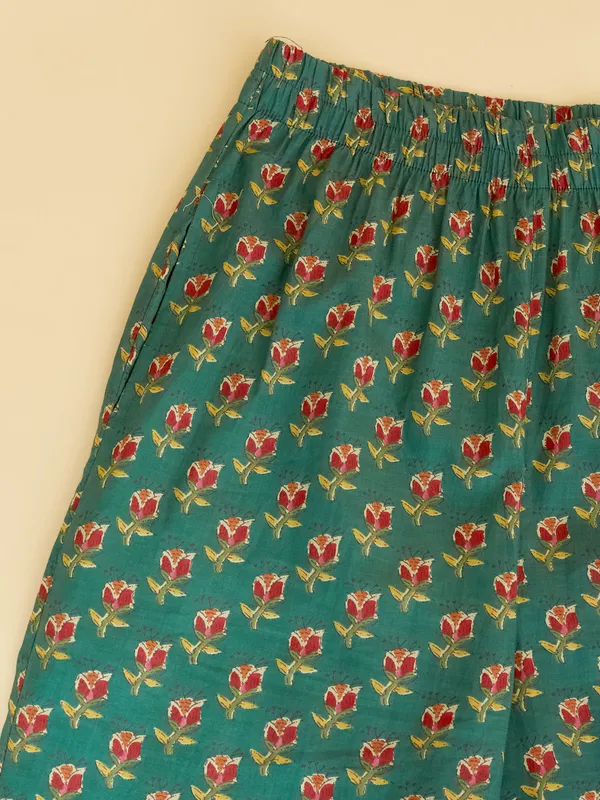 Green_Cotton_Fancy_Coord_Set_For_Women