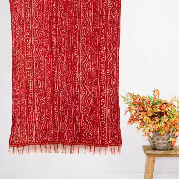 Red_Polyster_Fancy_Dupatta_For_Women