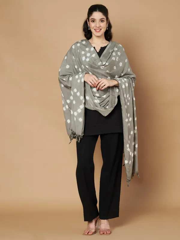 Grey_Viscose_Rayon_Fancy_Dupatta_For_Women