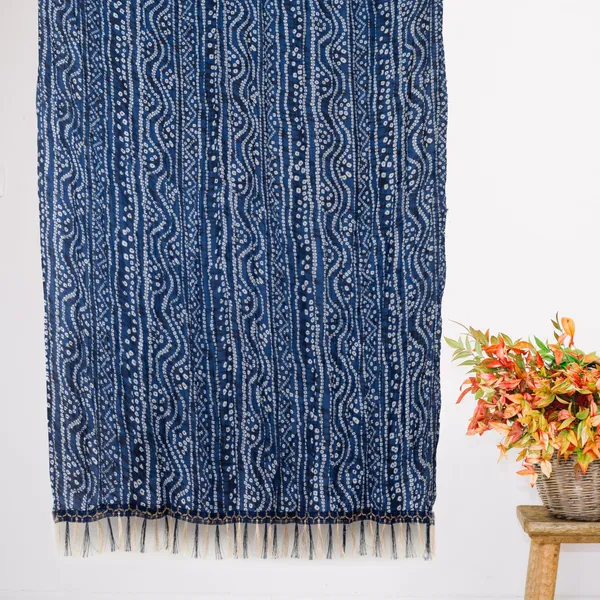 Indigo_Blue_Polyster_Fancy_Dupatta_For_Women