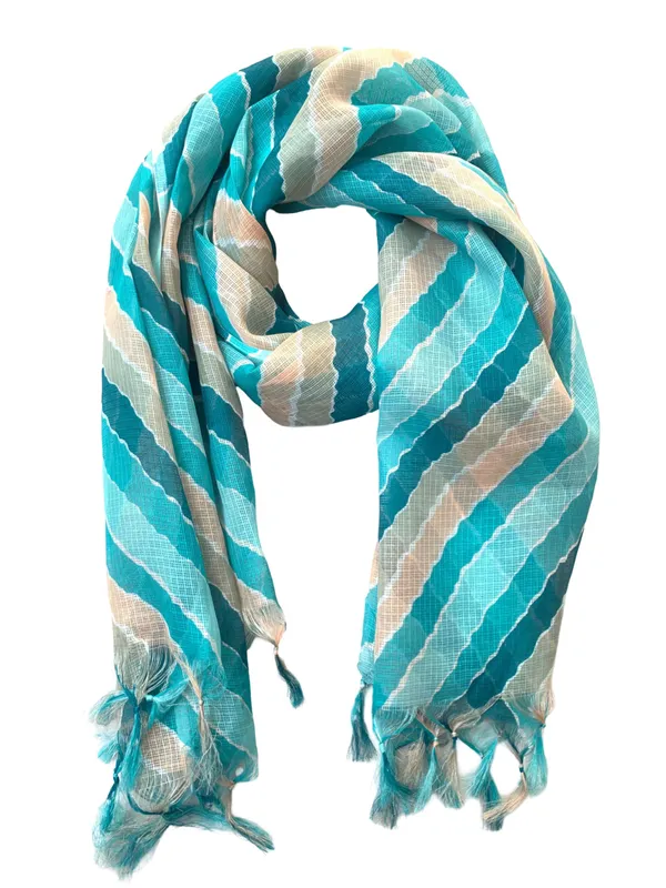 Multicolor_Poly_Kota_Checks_Fancy_Dupatta_For_Women
