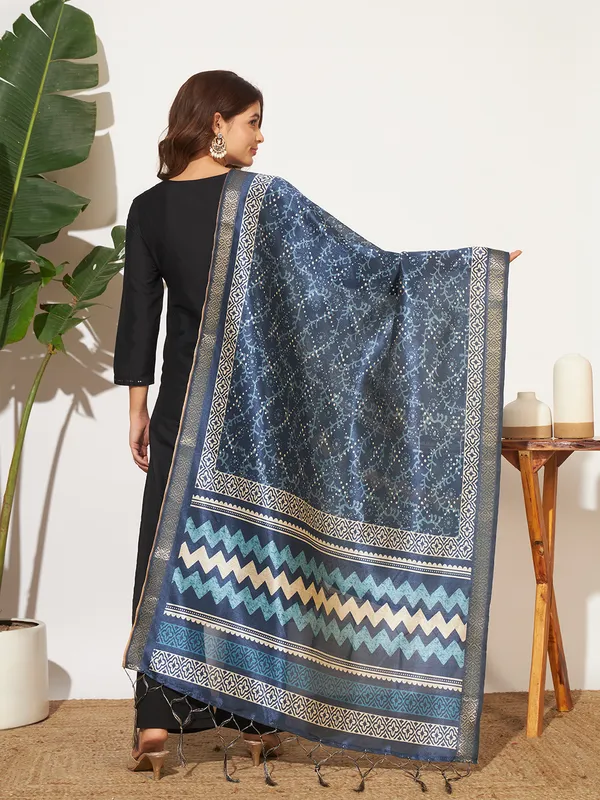 Blue_Polyster_Fancy_Dupatta_For_Women