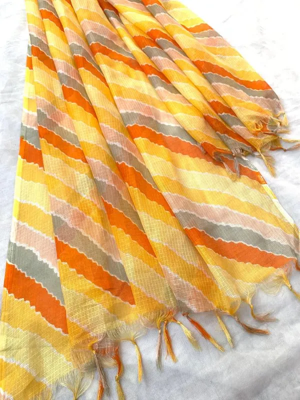 Multicolor_Poly_Kota_Checks_Fancy_Dupatta_For_Women