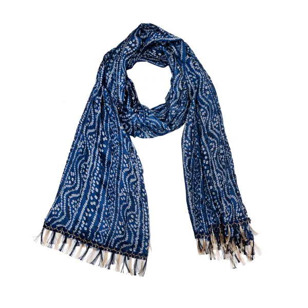 Indigo_Blue_Polyster_Fancy_Dupatta_For_Women