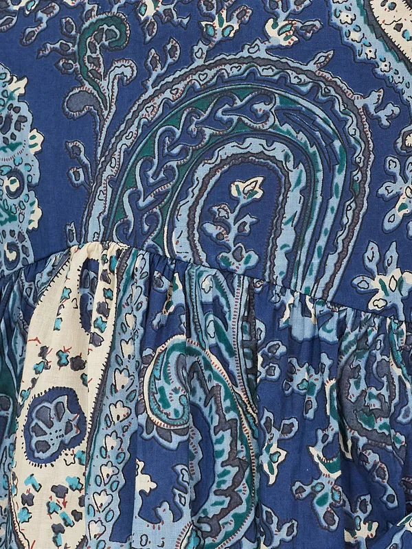Blue_Cotton_Fancy_Tunic_Kurti_For_Women