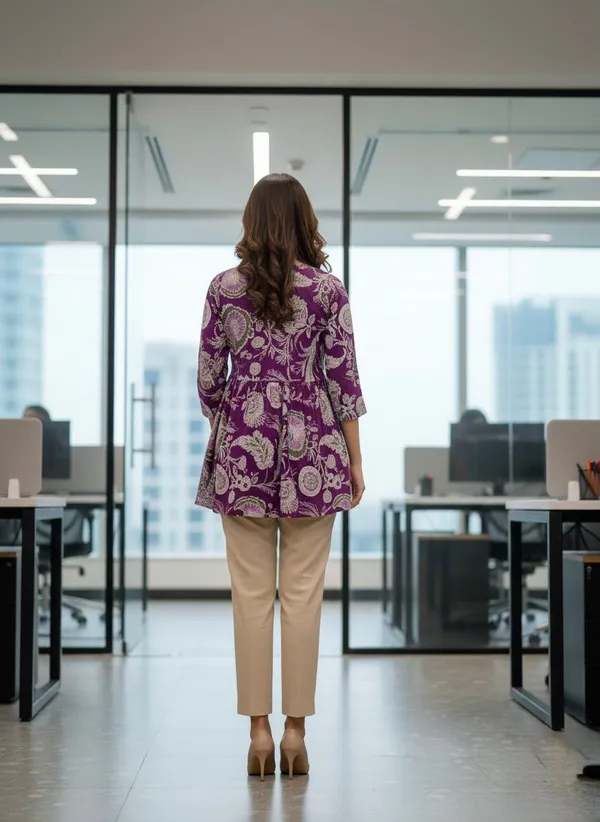 Purple_Cotton_Fancy_Tunic_Kurti_For_Women