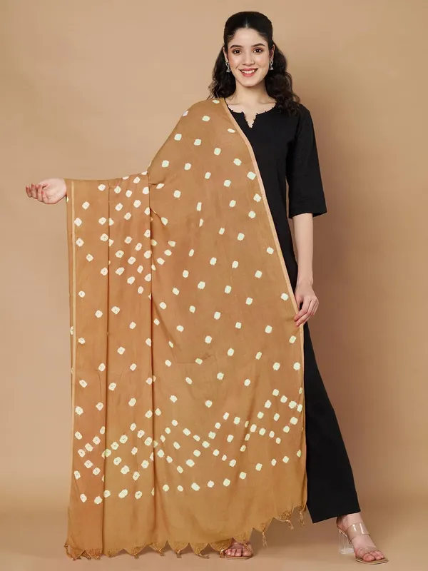 Mustard_Yellow_Viscose_Rayon_Fancy_Dupatta_For_Women