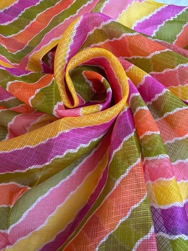 Multicolor_Poly_Kota_Checks_Fancy_Dupatta_For_Women