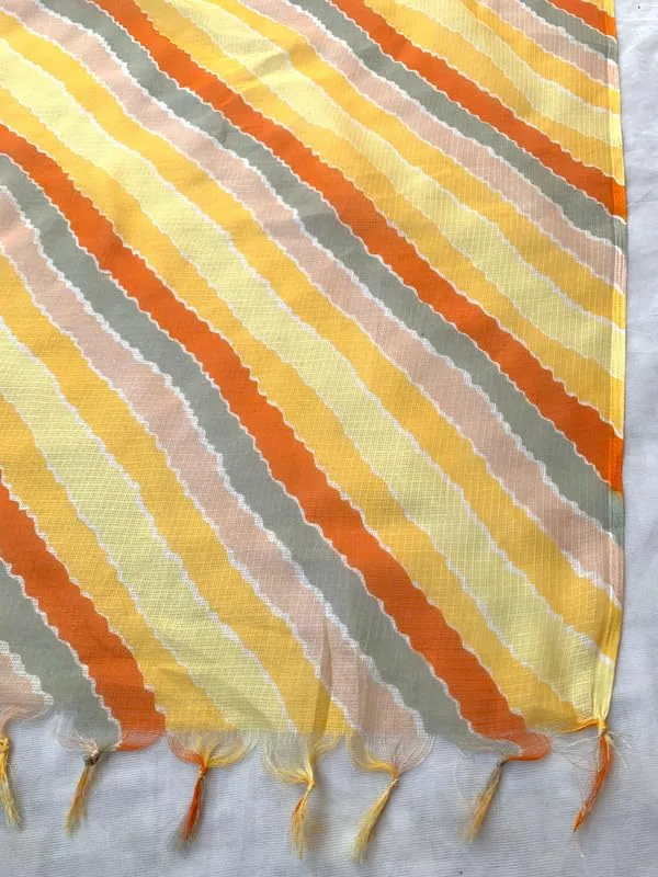 Multicolor_Poly_Kota_Checks_Fancy_Dupatta_For_Women