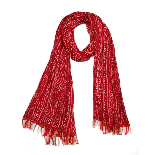 Red_Polyster_Fancy_Dupatta_For_Women