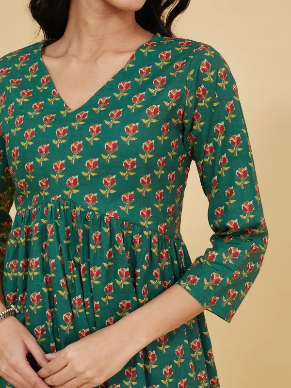 Green_Cotton_Fancy_Coord_Set_For_Women
