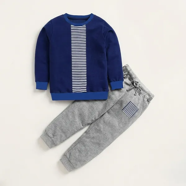 Navy_Blue_Cotton_Full_Sleeve_Printed_T-Shirt_And_Pant_Set_For_Boys