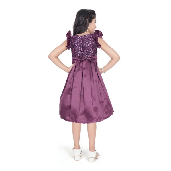 Purple_Satin_Printed_Sleeveless_Round_Neck_Dress_For_Girls