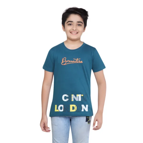 Teal_Green_Cotton_Graphic_Print_Round_Neck_T-Shirt_For_Boys