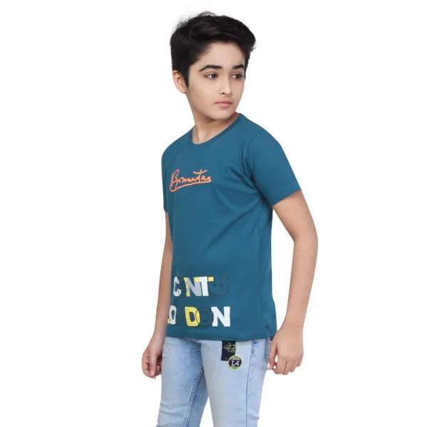 Teal_Green_Cotton_Graphic_Print_Round_Neck_T-Shirt_For_Boys