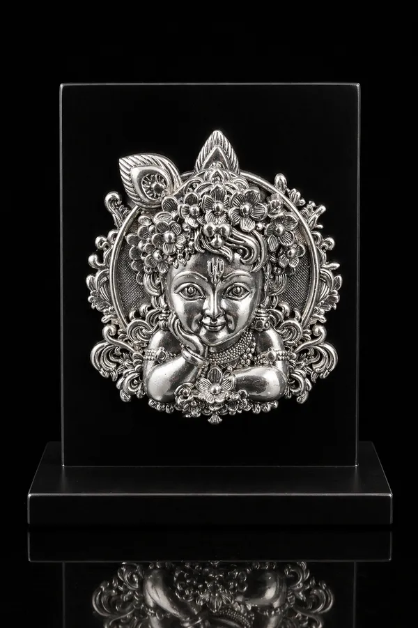 Bal_Krishna_Divine_Table_Decor_–_Silver_Finish