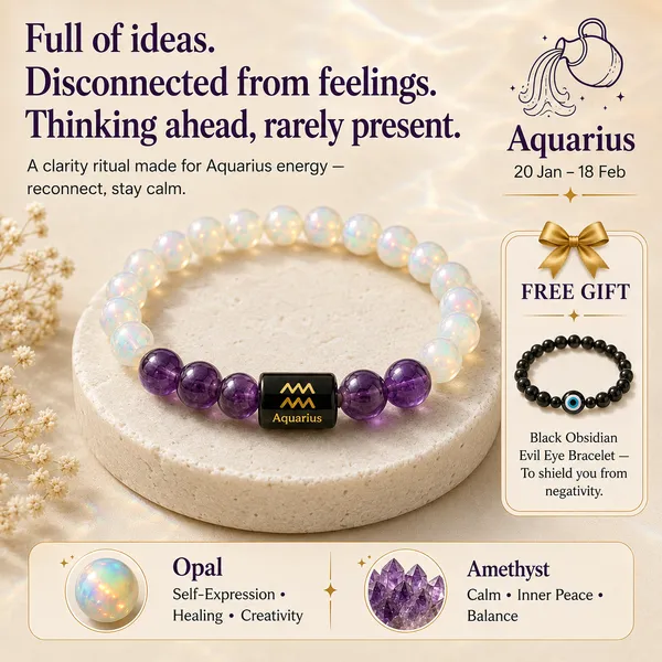 Aquarius_(Kumbh)_/_कुंभ_—_Opal_&_Amethyst_Bracelet__(20_January_–_18_February)