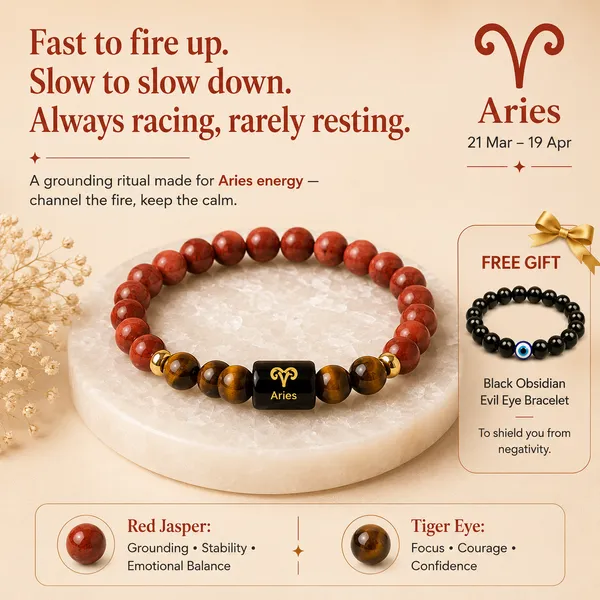 Aries_(Mesh)_/_मेष_—_Red_Jasper_&_Tiger_Eye_Bracelet_(21_March_–_19_April)