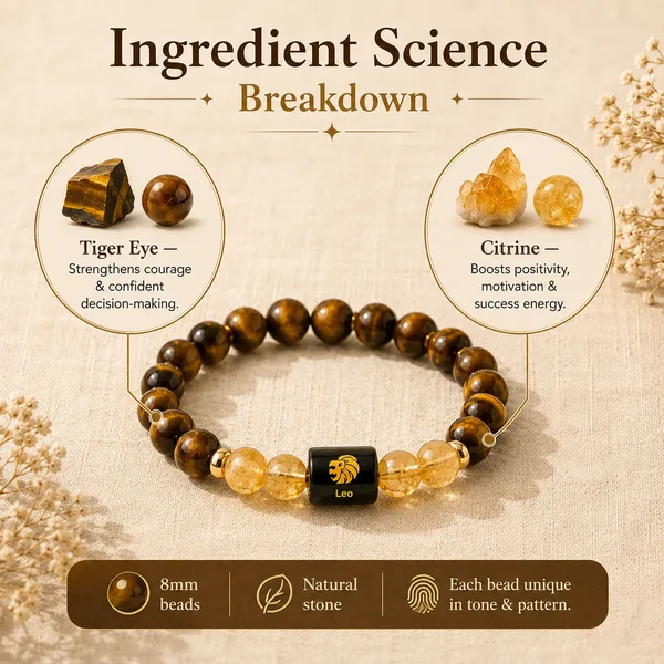 Leo_(Singh)_/_सिंह_—_Tiger_Eye_&_Citrine_Bracelet__(23_July_–_22_August)