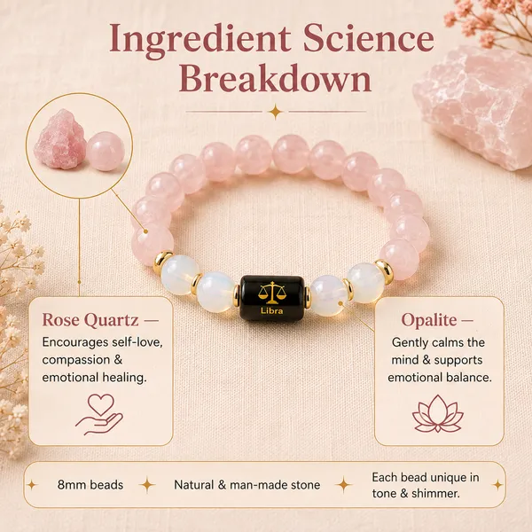 Libra_(Tula)_/_तुला_—_Rose_Quartz_&_Opalite_Bracelet__(23_September_–_22_October)