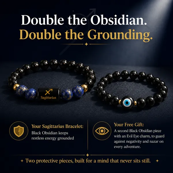 Sagittarius_(Dhanu)_/_धनु_—_Black_Obsidian_&_Lapis_Lazuli_Bracelet__(22_November_–_21_December)