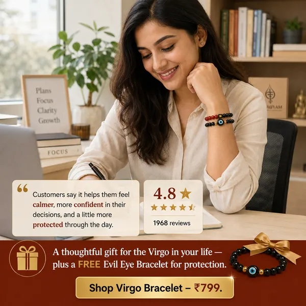 Virgo_(Kanya)_/_कन्या_—_Carnelian_&_Clear_Quartz_Bracelet__(23_August_–_22_September)