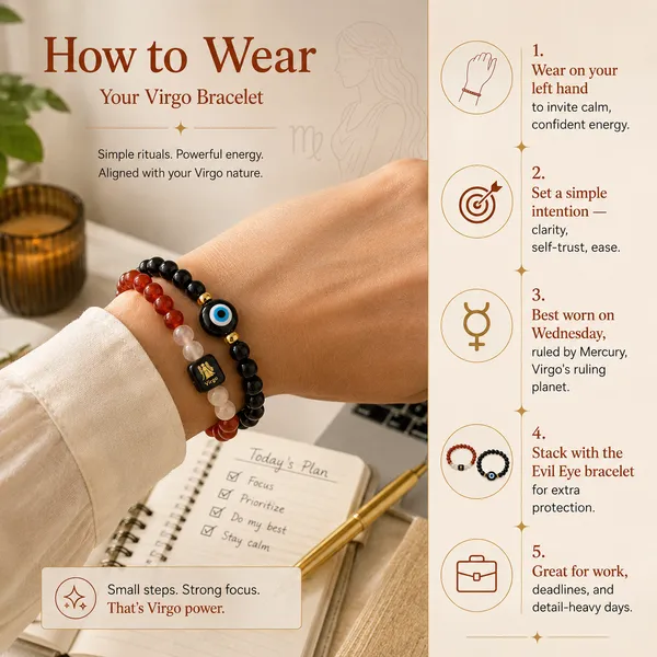 Virgo_(Kanya)_/_कन्या_—_Carnelian_&_Clear_Quartz_Bracelet__(23_August_–_22_September)