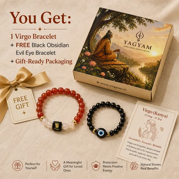 Virgo_(Kanya)_/_कन्या_—_Carnelian_&_Clear_Quartz_Bracelet__(23_August_–_22_September)
