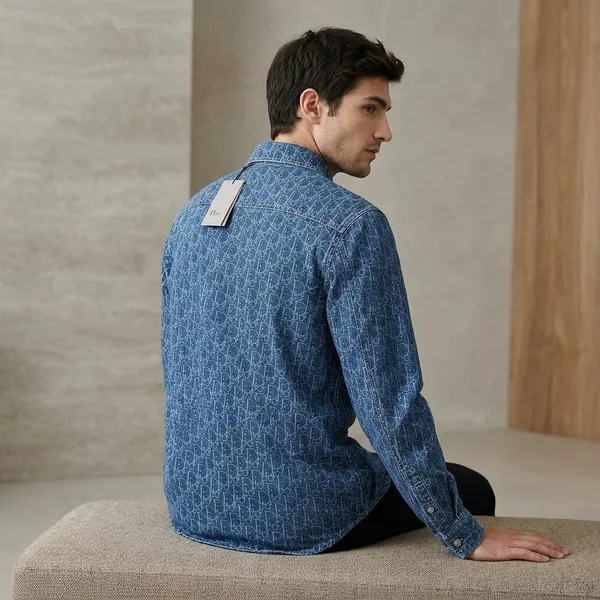 Blue_Denim_Print_Regular_Fit_Casual_Shirt_For_Men