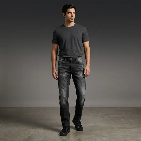 Black_Denim_Regular_Fit_Faded_Jeans_For_Men