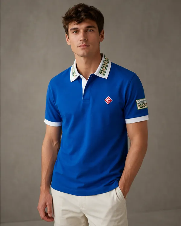 Blue_Cotton_Polo_T-Shirt_With_Embroidered_Collar_For_Men