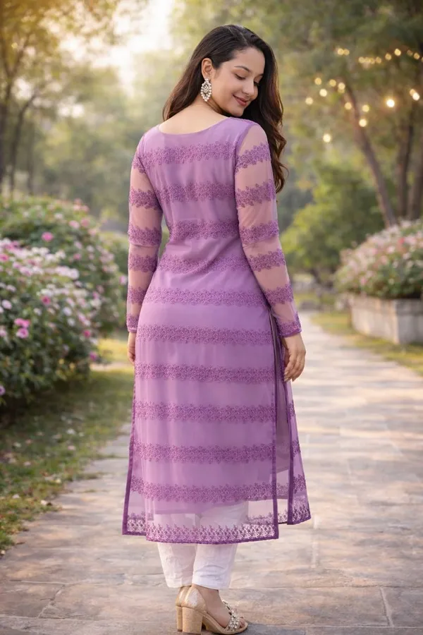 Net_Straight_Kurta_For_Women