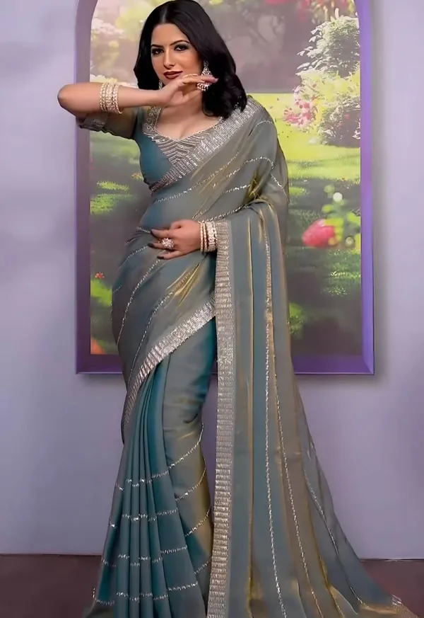 Mirror_Work_Satin_Saree