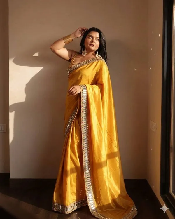 Mirror_Work_Satin_Saree