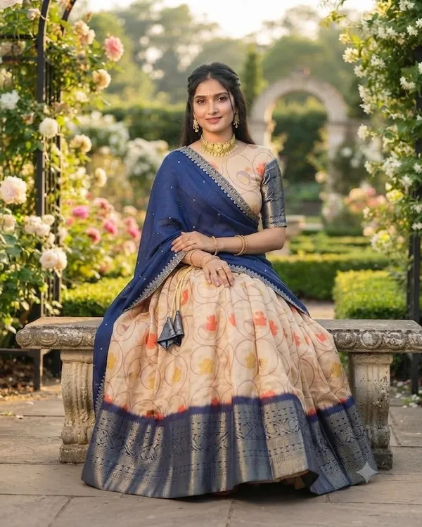 Women_Floral_Print_Flared_Lehenga_Choli_Set