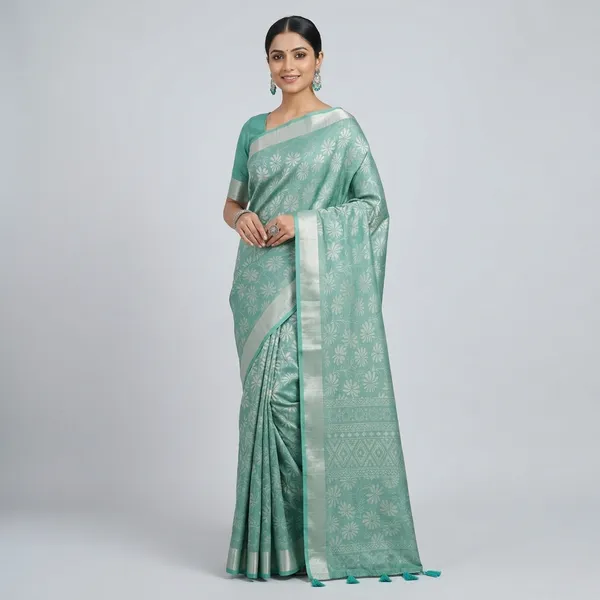 Teal_Lilan_Simar_Saree_For_Women