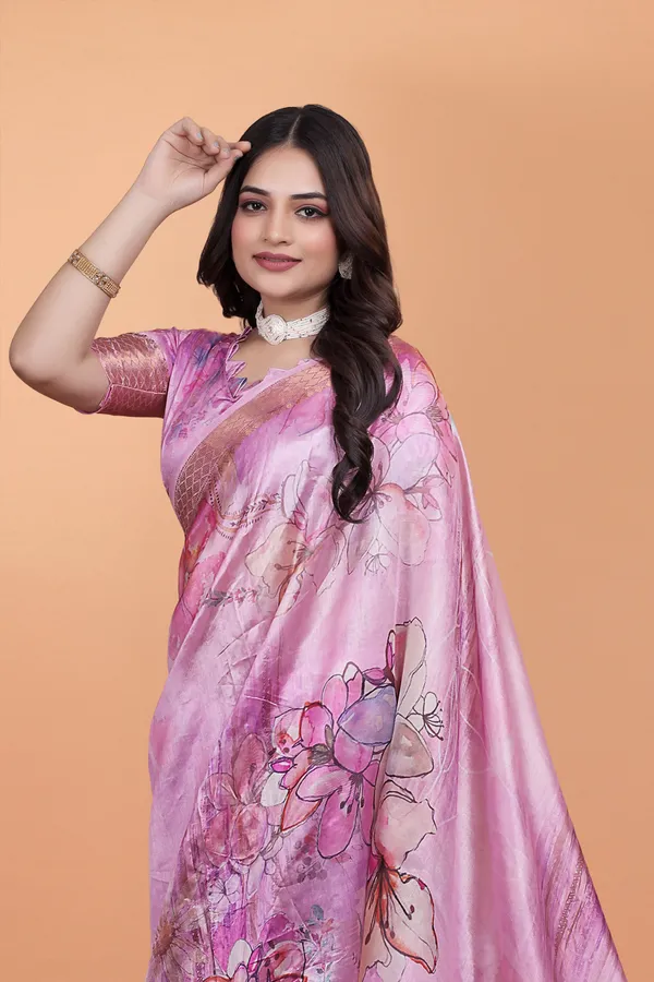 Light_Pink_Art_Silk_Saree_For_Women