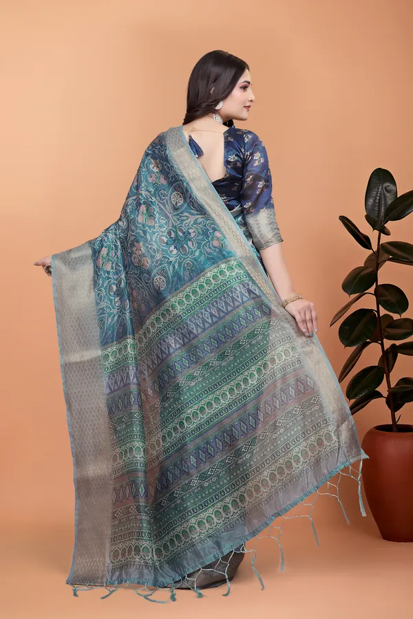 Navy_Blue_Art_Silk_Saree_For_Women