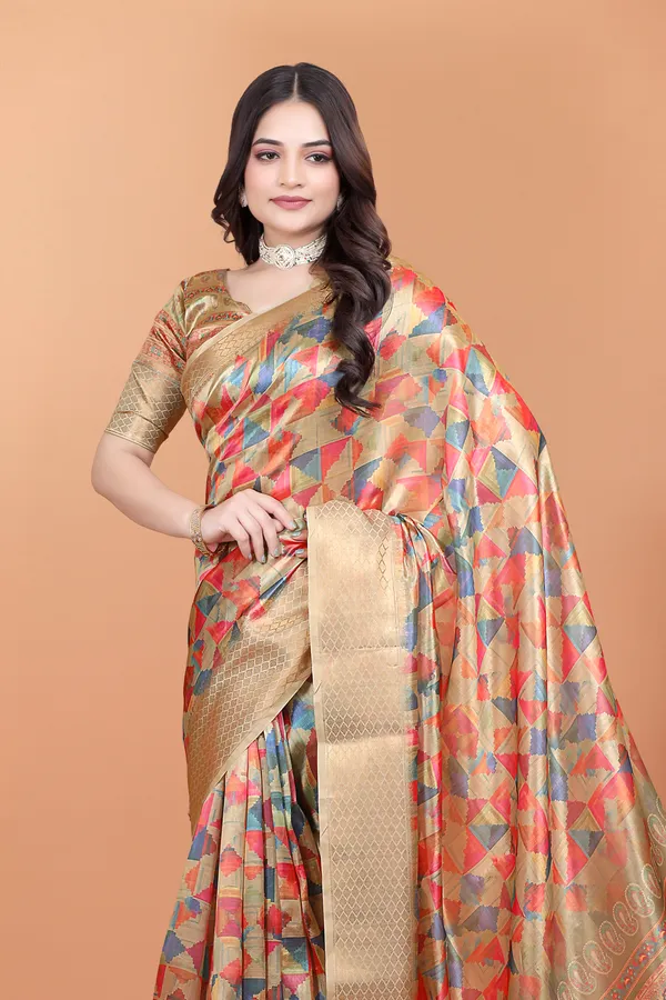Golden_Art_Silk_Saree_For_Women