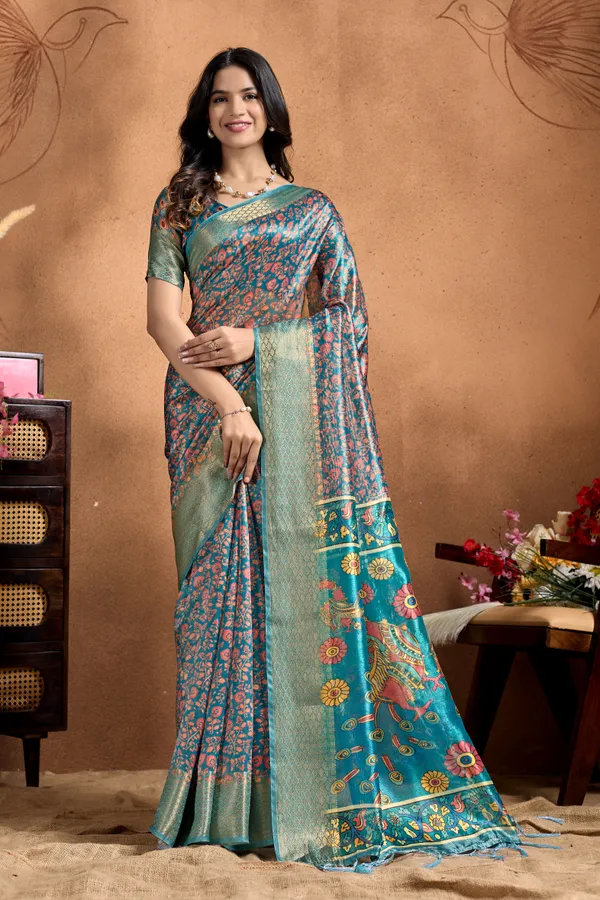 Multicolor_Art_Silk_Saree_For_Women