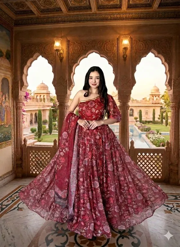 Women_Floral_Print_Flared_Lehenga_Choli_Set